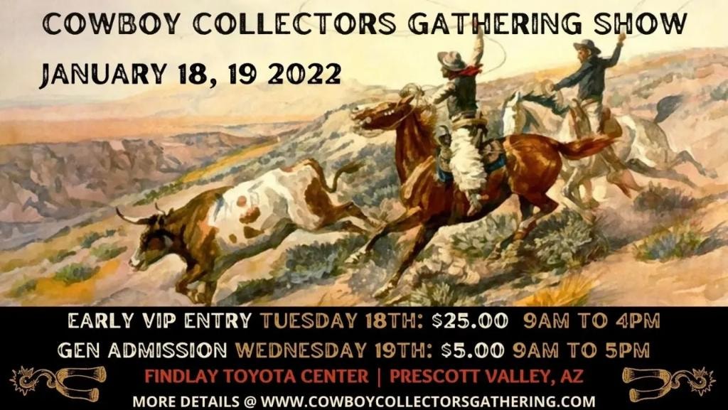 CCG 2022 Show poster — January 18–19, 2022 at Findlay Toyota Center, Prescott Valley AZ