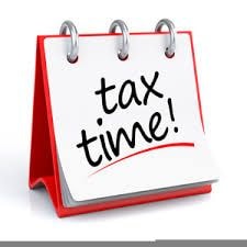 Tax time vintage poster