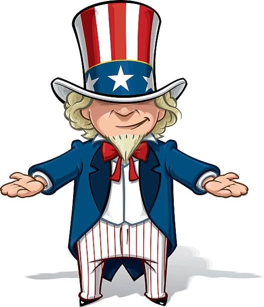 Uncle Sam vintage poster